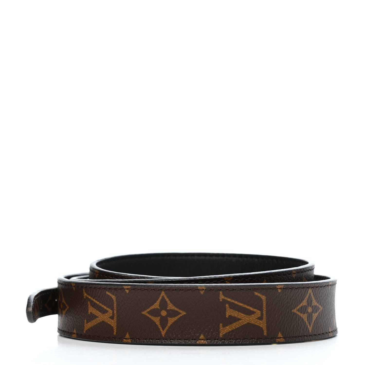 Louis Vuitton Monogram Bandouliere Shoulder Strap XL Black 2 of 4