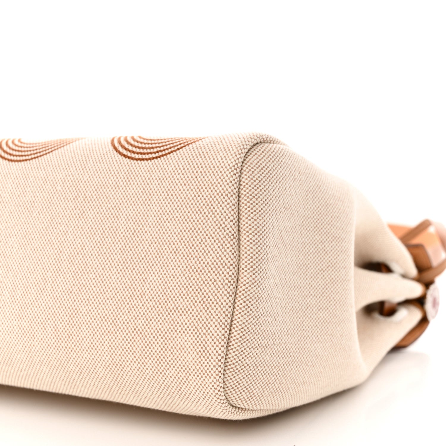 Hermes H Plume Canvas Vache Hunter Circuit 24 Herbag Zip Retourne 31 Fauve Ecru Beige 11 of 12