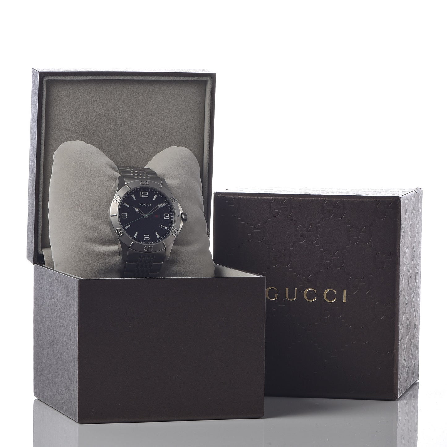 Stainless Steel 45mm G-Timeless Quartz Watch Black