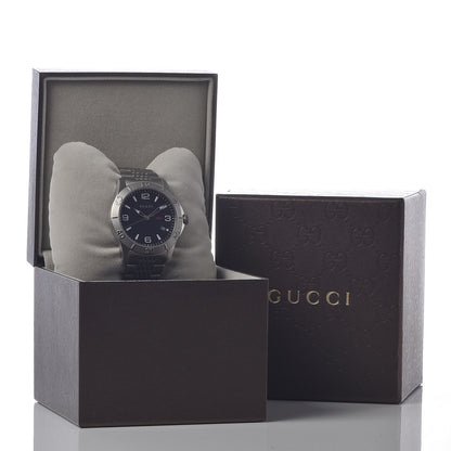 Gucci Stainless Steel 45mm G-Timeless Quartz Watch Black 13 of 13
