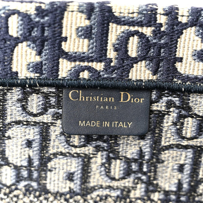 Christian Dior Oblique Medium Book Tote Blue Multicolor 6 of 10
