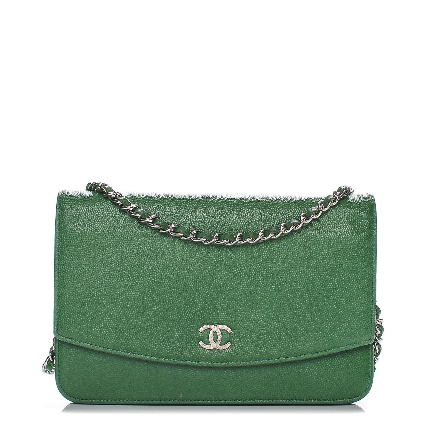 Caviar Sevruga Wallet on Chain WOC Green
