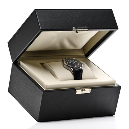Tiffany Stainless Steel Alligator Diamond 40mm CT60 3-Hand Automatic Watch Blue 5 of 5