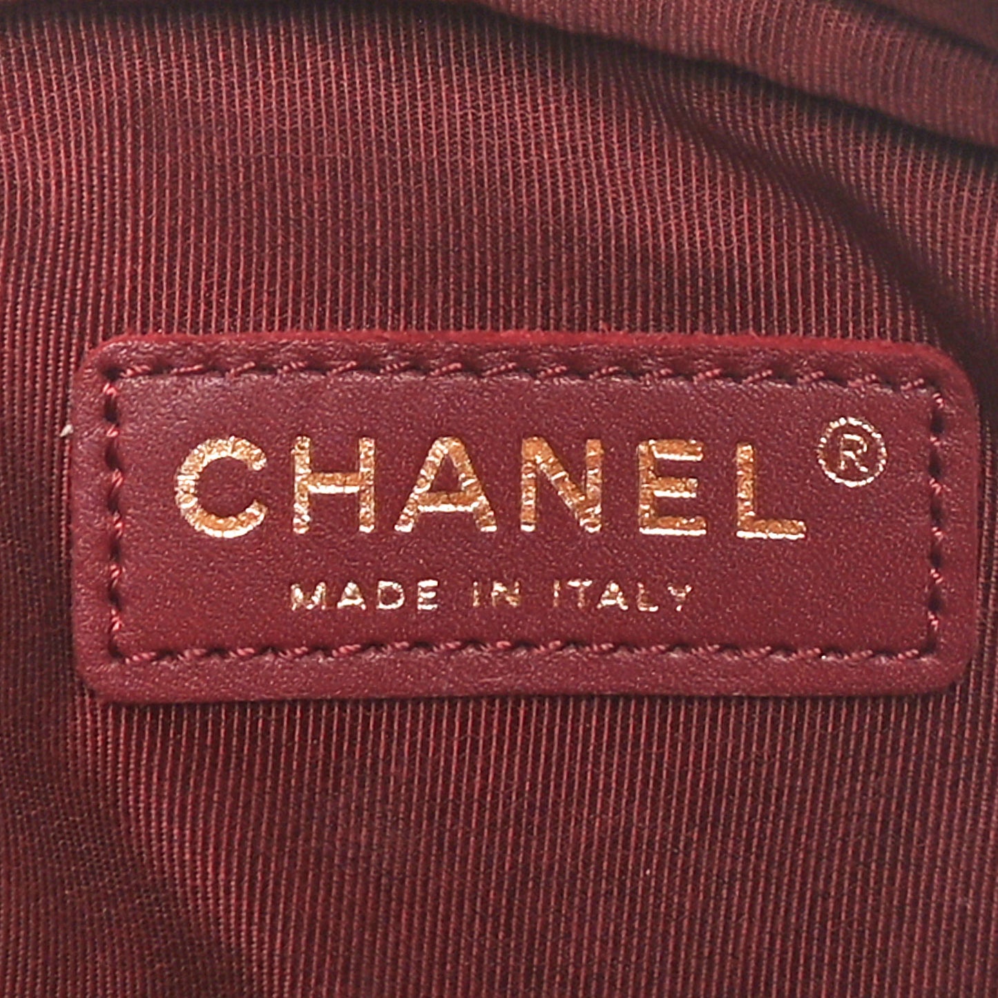 Caviar Quilted Mini Coco Tassel Camera Case Burgundy
