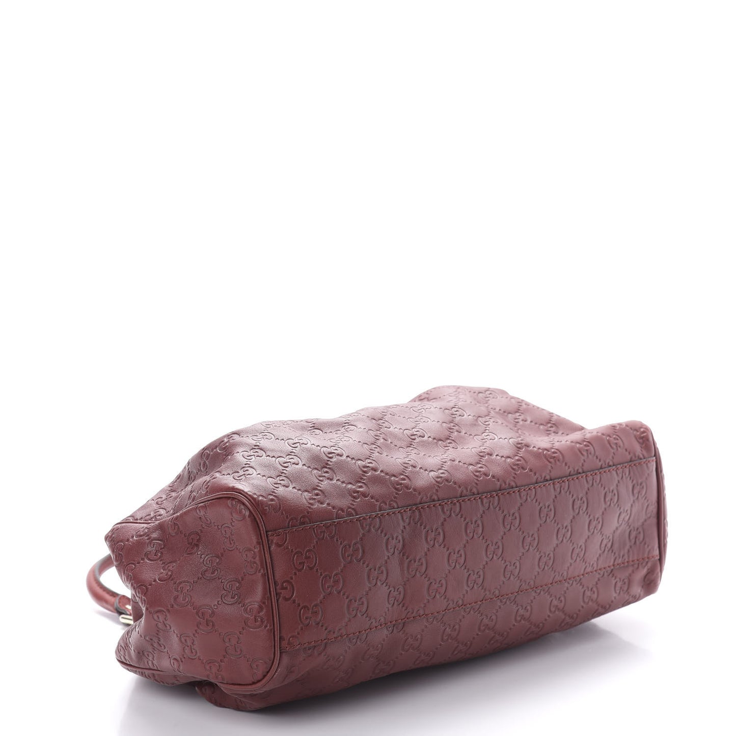 Guccissima Medium Sukey Tote Cherry