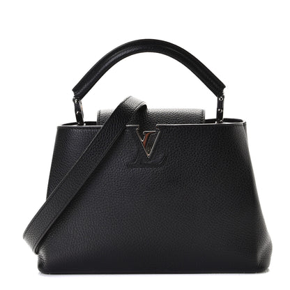 Louis Vuitton Taurillon Capucines BB Black 1 of 7
