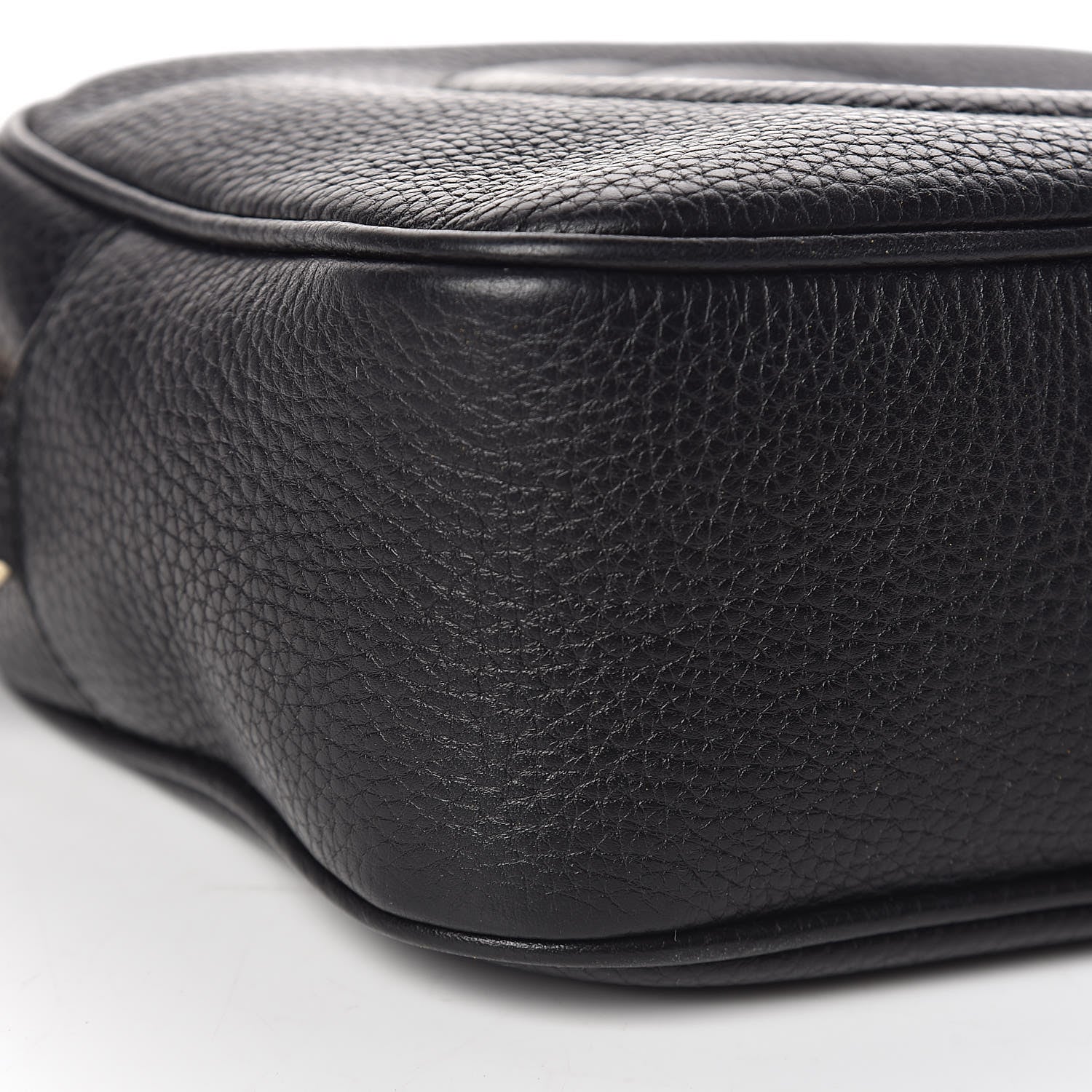 Gucci Pebbled Calfskin Small Soho Disco Bag Black 8 of 11