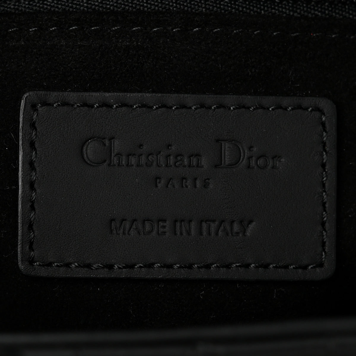 Christian Dior Ultra Matte Calfskin Cannage Medium Lady Dior Black 6 of 10