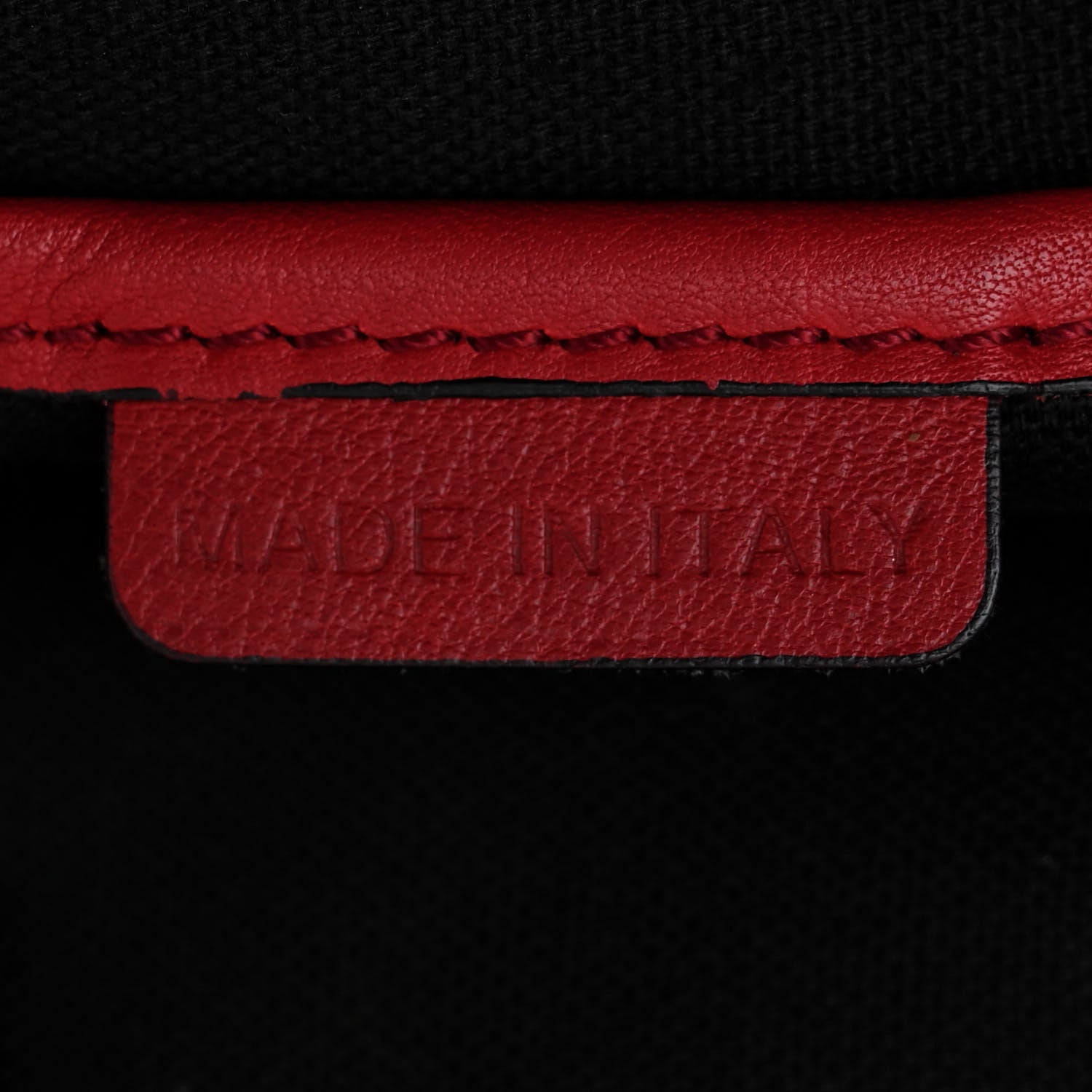 Burberry Soft Calfskin House Check Big Crush Tote Military Red 7 of 11