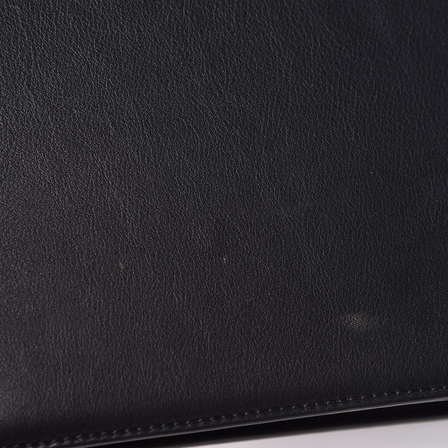 Calfskin Chevron Quilted Boy Convertible Clutch Flap Black