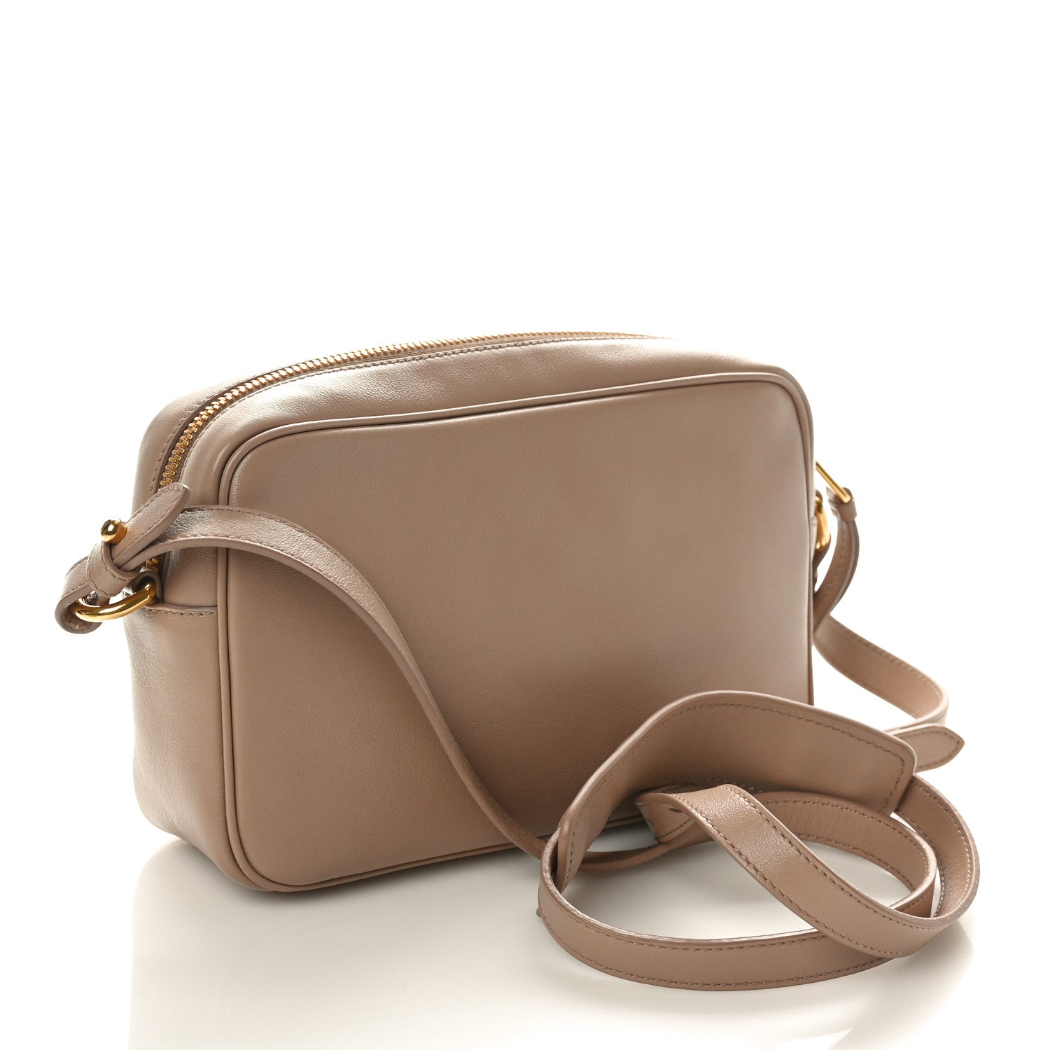 Prada Vitello Phenix Camera Bag Cammeo 1618266 – FASHIONPHILE