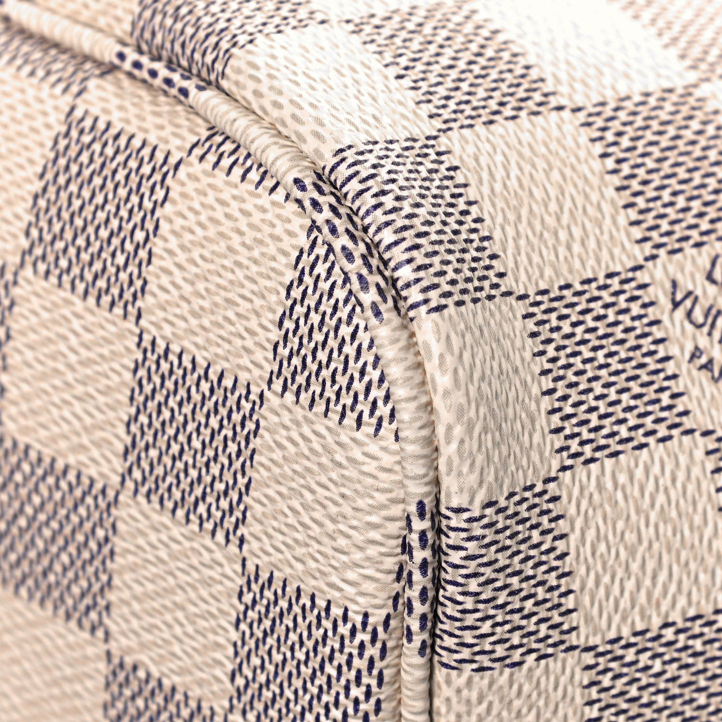 Damier Azur Neo Neverfull MM Rose Ballerine