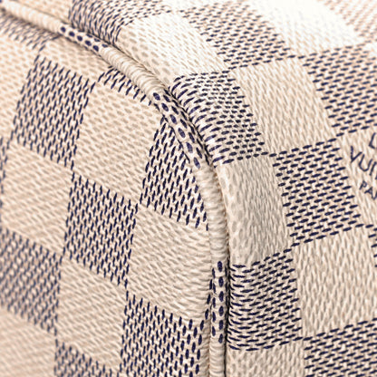Louis Vuitton Damier Azur Neo Neverfull MM Rose Ballerine 11 of 13