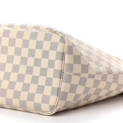 Louis Vuitton Damier Azur Neo Neverfull MM Rose Ballerine 8 of 8