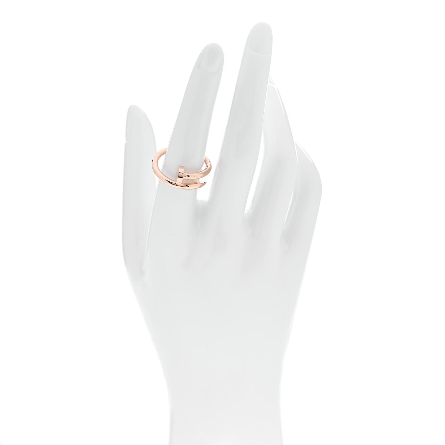 18K Pink Gold Juste Un Clou Ring 57 8
