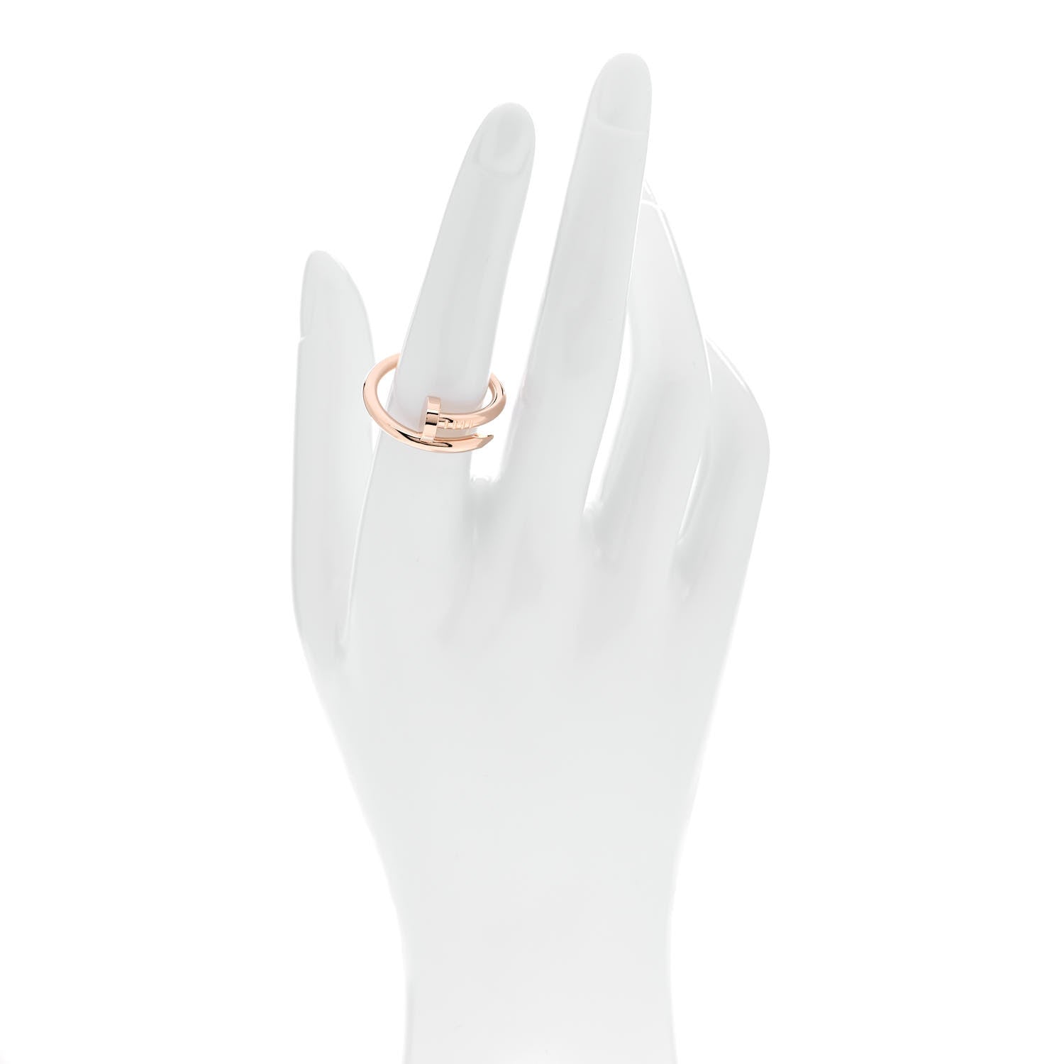 Cartier 18K Pink Gold Juste Un Clou Ring 57 8 2 of 6