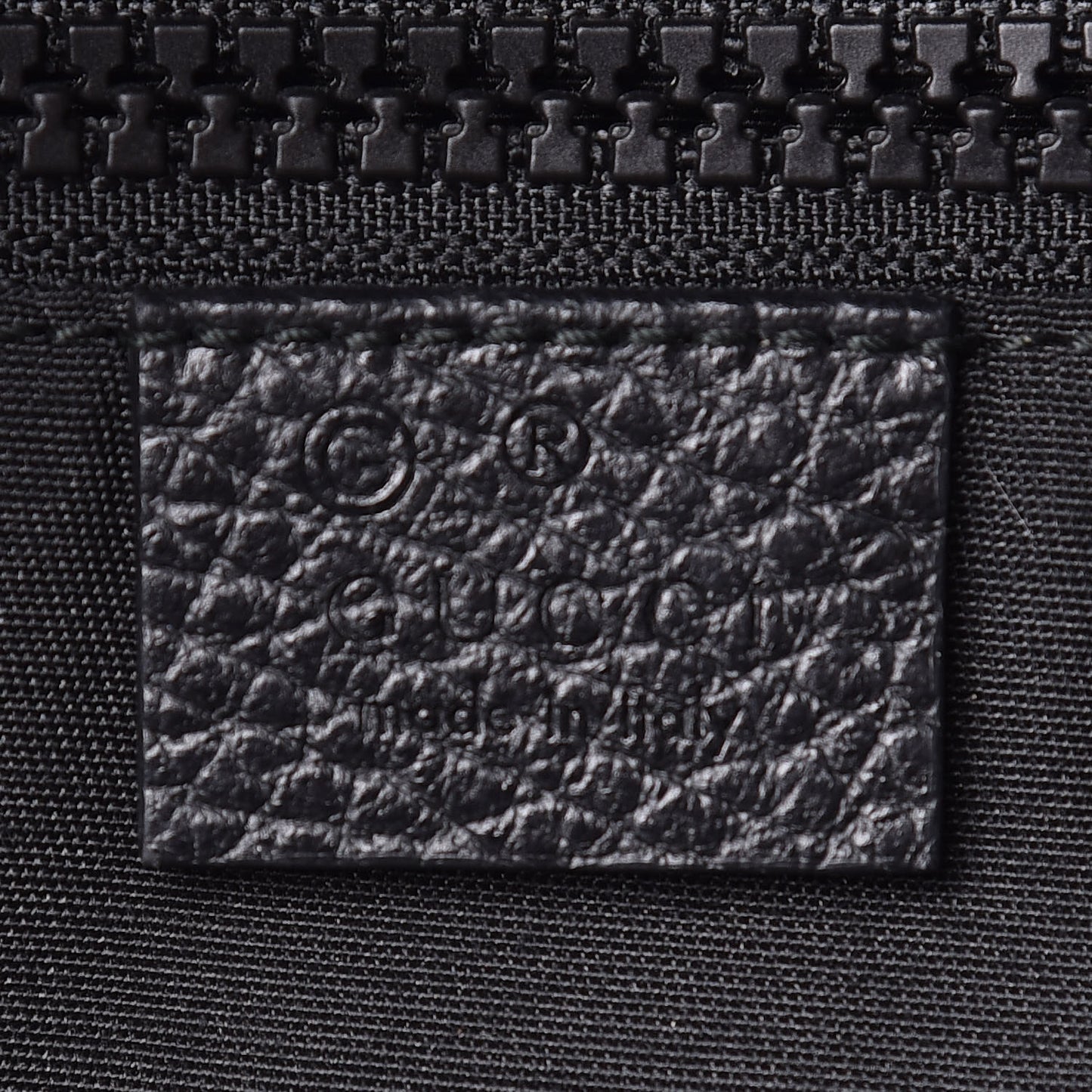 Nylon Monogram Slim Backpack Black