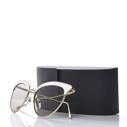 Prada Retro Cat Eye Sunglasses SPR 60V White 8 of 8