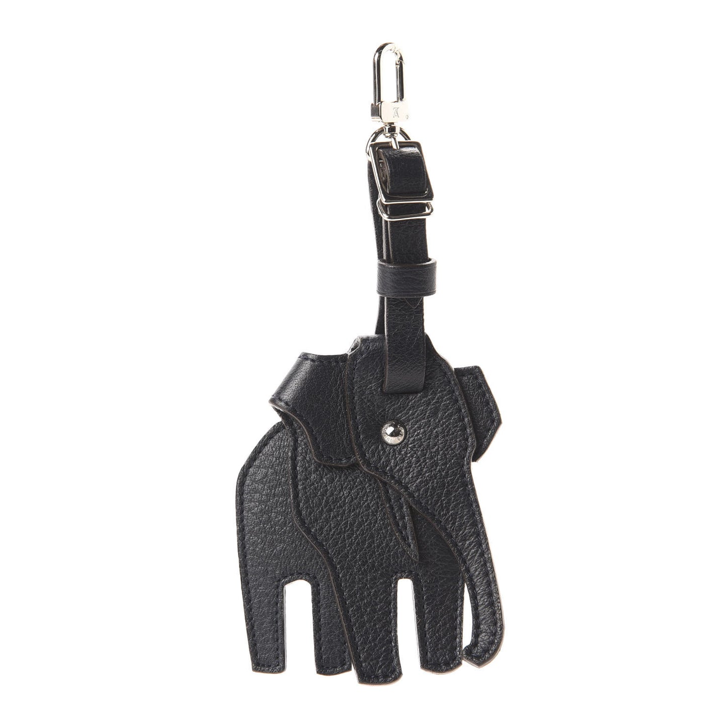 Taiga Elephant Luggage Tag Black