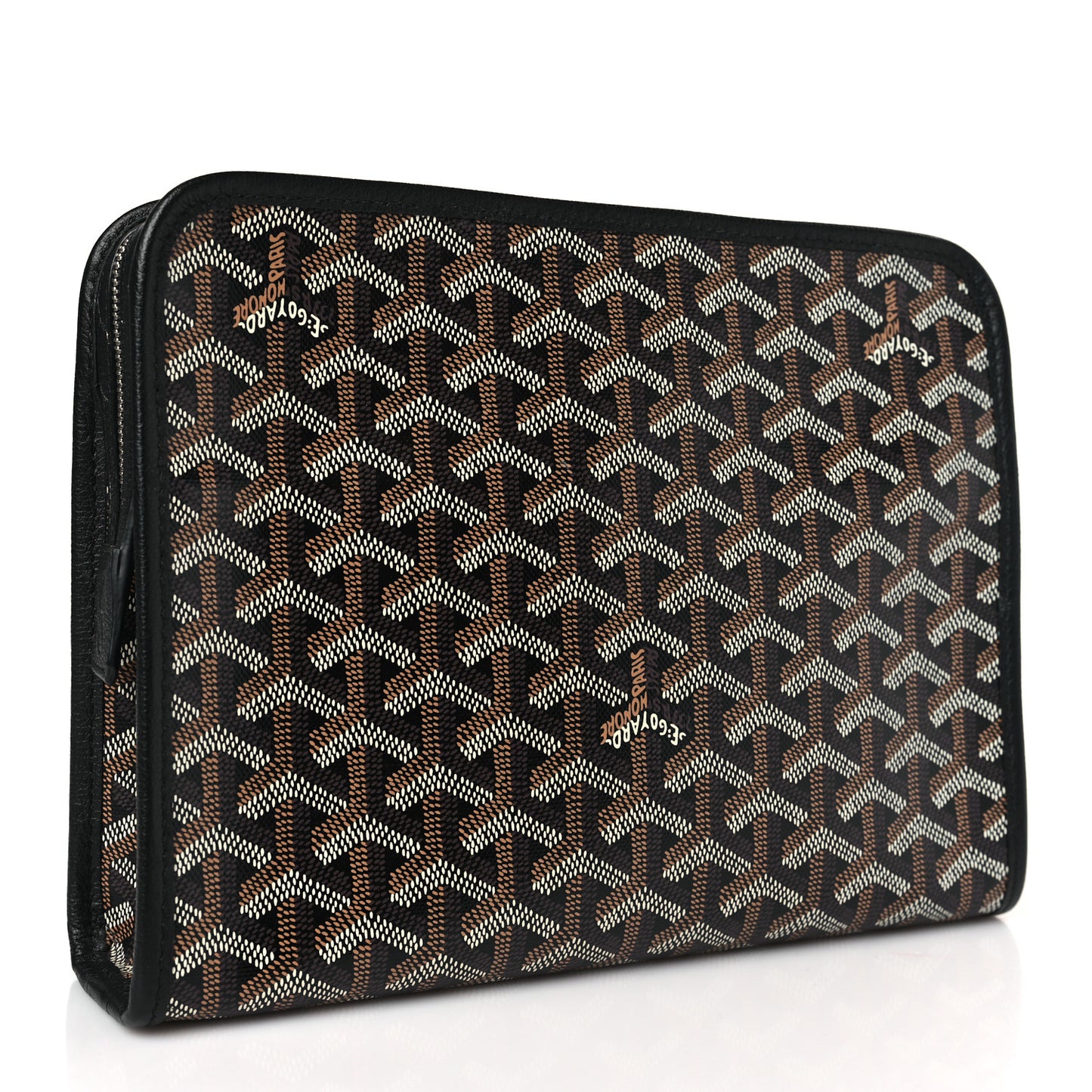 Goyardine Jouvence MM Toiletry Pouch Black