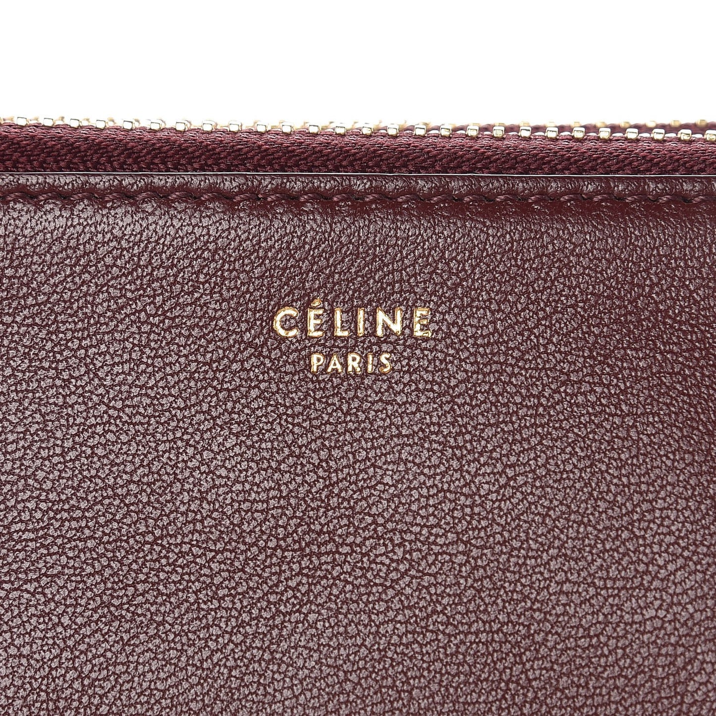 Smooth Lambskin Small Trio Crossbody Bag Burgundy