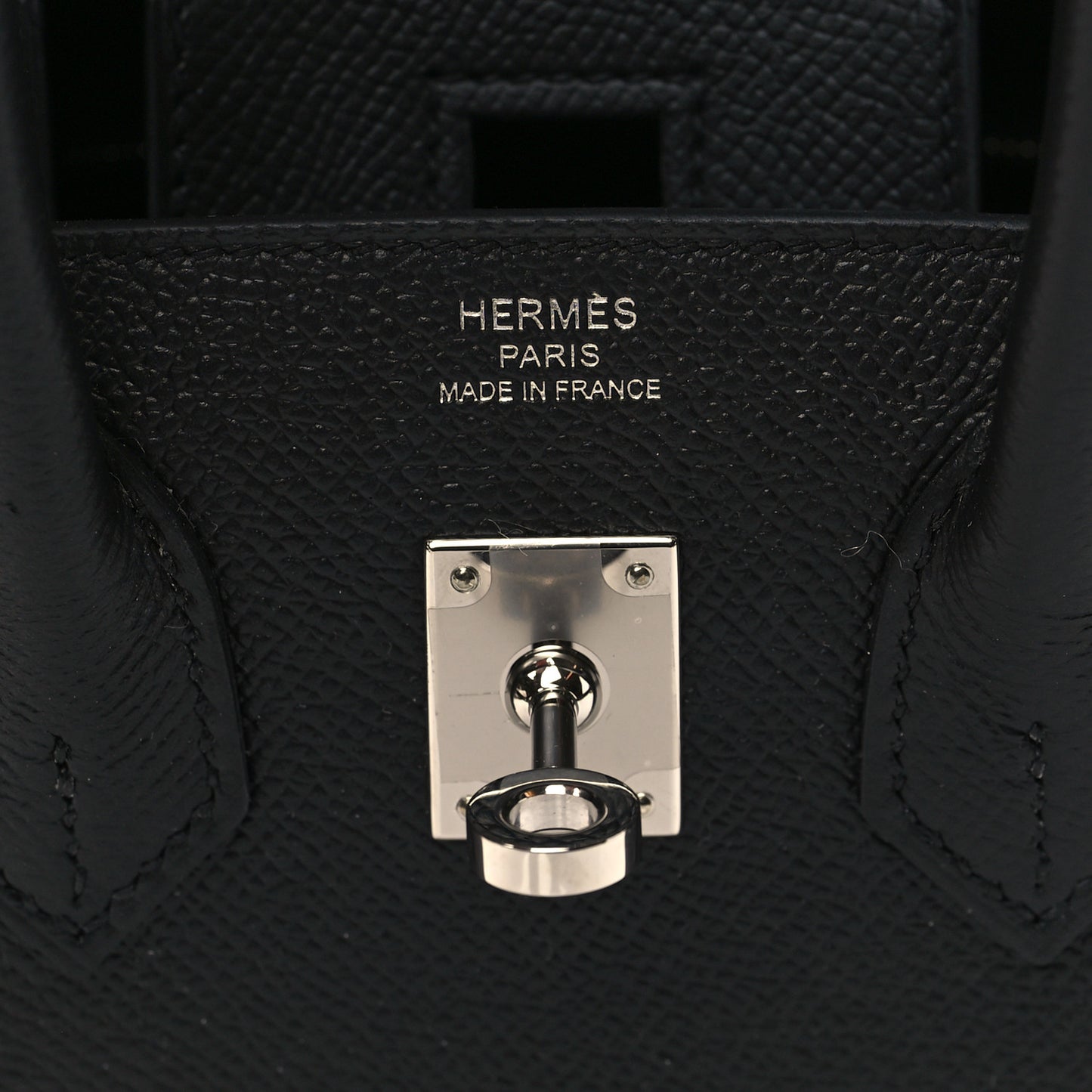 Epsom Birkin Sellier 25 Black