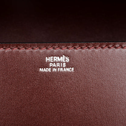 Hermes Tadelakt Medor 23 Clutch Rouge H 8 of 18
