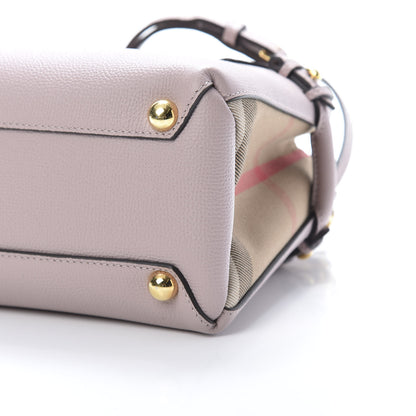 Burberry Grainy Calfskin House Check Baby Banner Tote Pale Orchid 11 of 11