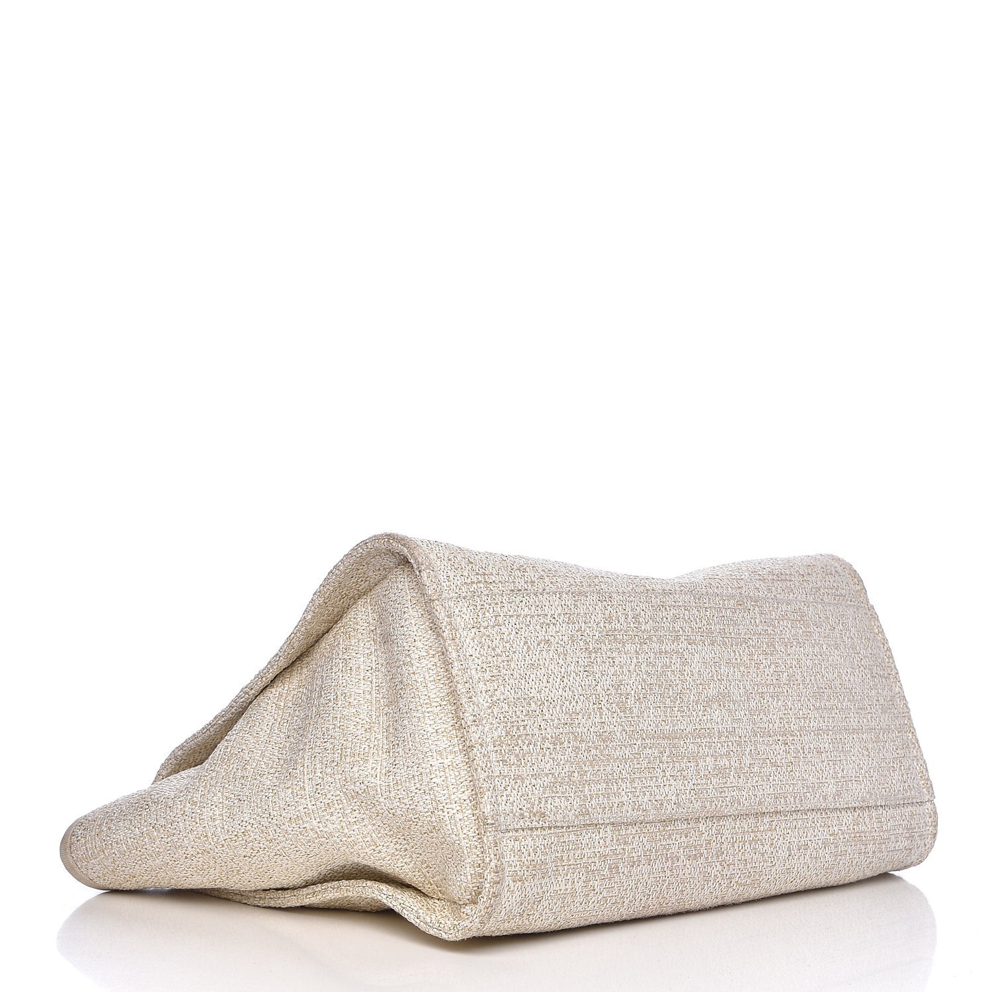 Canvas Large Deauville Tote Light Beige