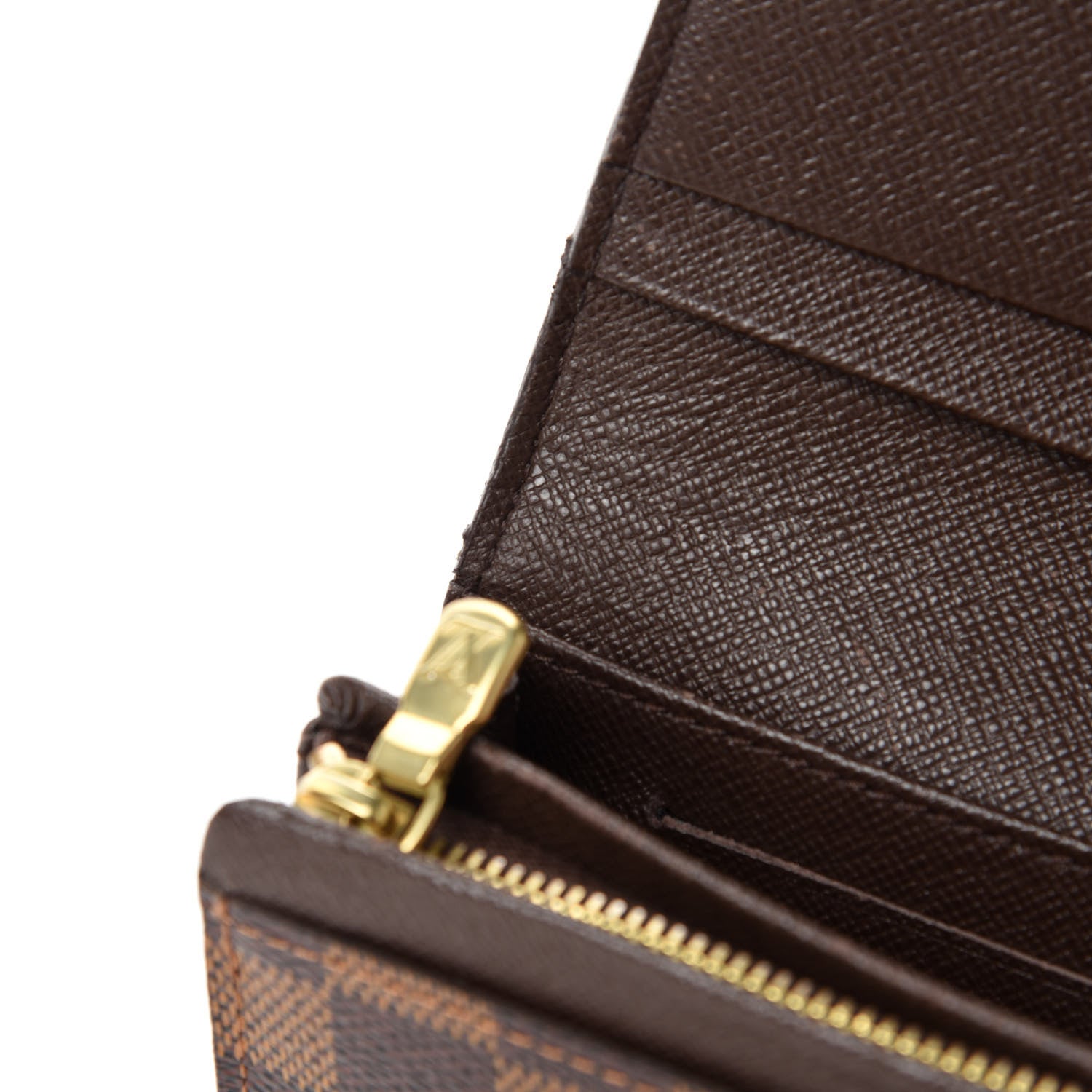 Louis Vuitton Damier Ebene Porte-Monnaie Billets Tresor Wallet 11 of 12