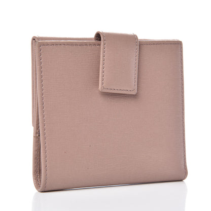 Gucci Calfskin Interlocking G French Flap Wallet Antique Rose 3 of 11