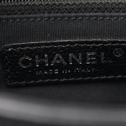 Chanel Calfskin Cerf Executive Shopper Tote Black 6 of 12