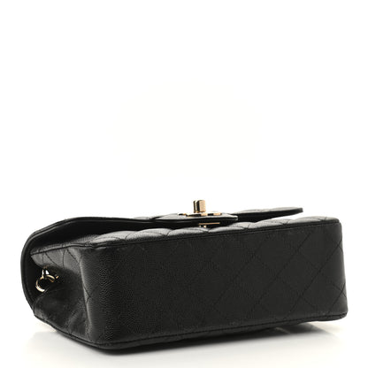Chanel Caviar Quilted Mini Rectangular Flap Black 4 of 9