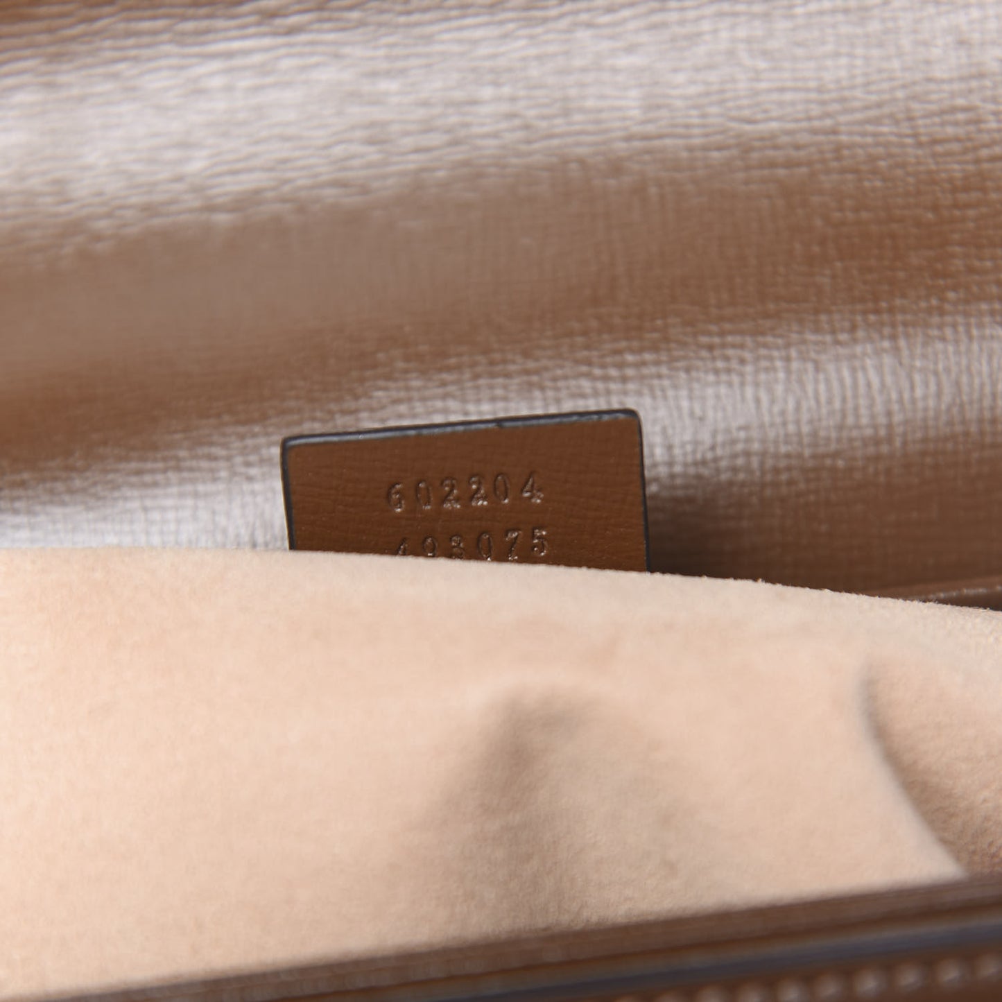 GG Supreme Monogram Horsebit 1955 Shoulder Bag Beige Brown Sugar