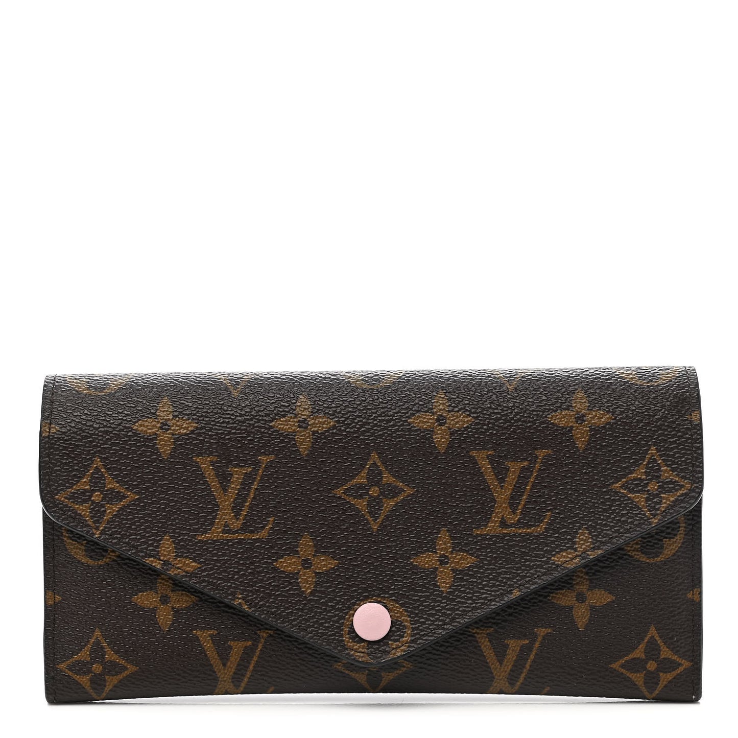 Monogram Josephine Wallet Rose Ballerine