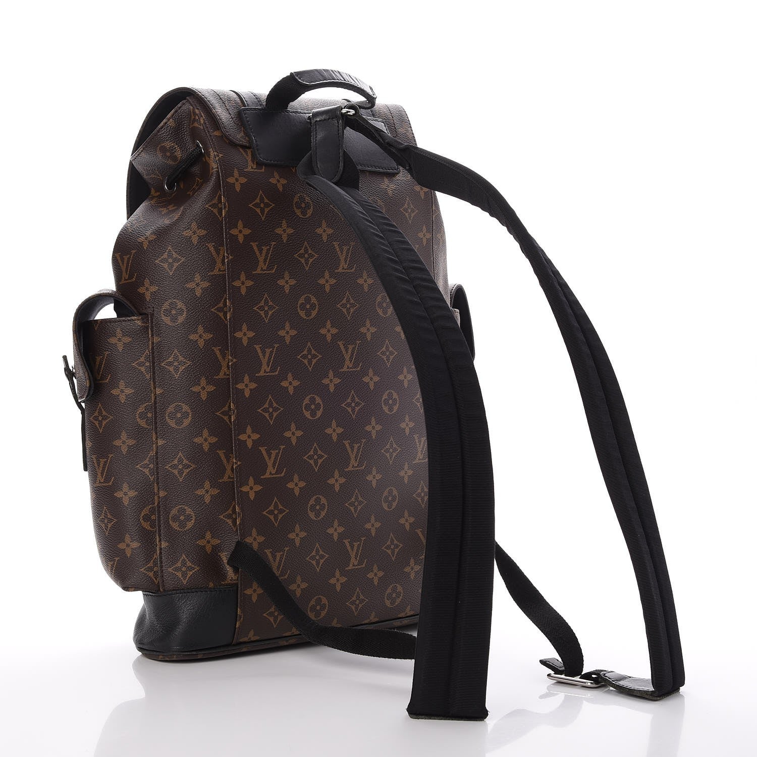 Louis Vuitton Monogram Macassar Christopher PM Backpack 3 of 9