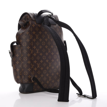 Louis Vuitton Monogram Macassar Christopher PM Backpack 3 of 9