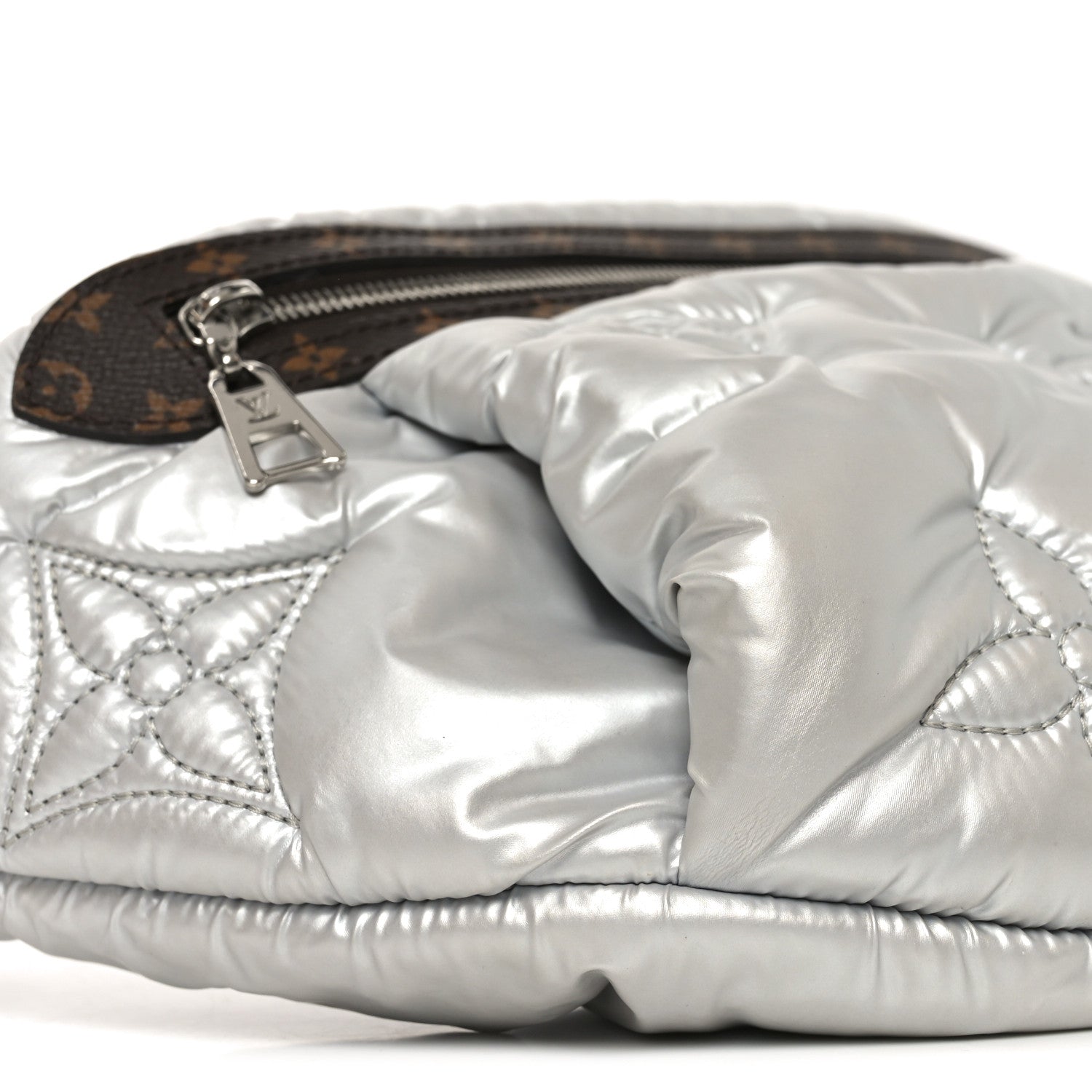 Louis Vuitton Econyl Monogram Pillow BumBag Silver 8 of 9