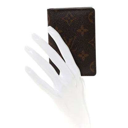 Louis Vuitton Monogram Pocket Organizer Card Holder NM 2 of 7