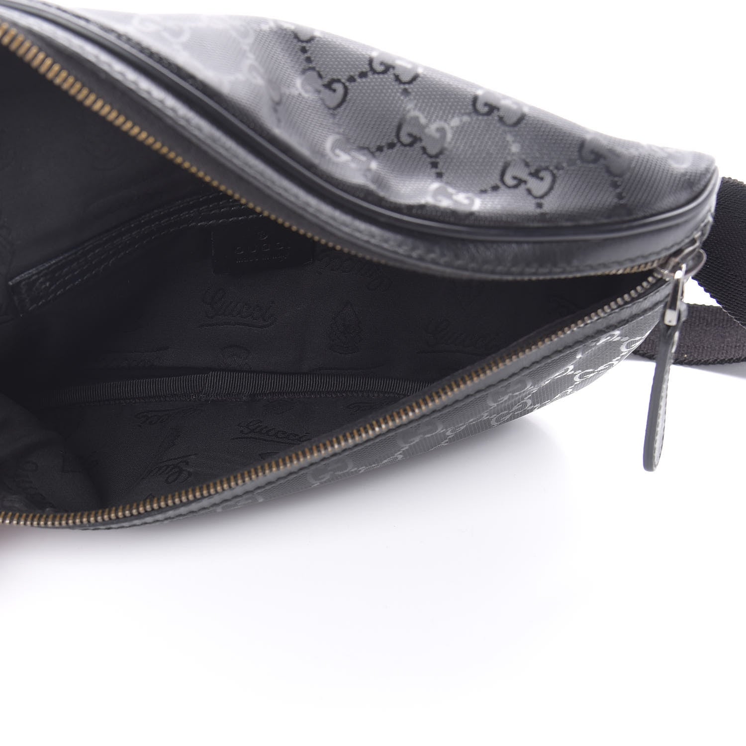 Gucci Imprime Monogram Belt Bag Black 5 of 13