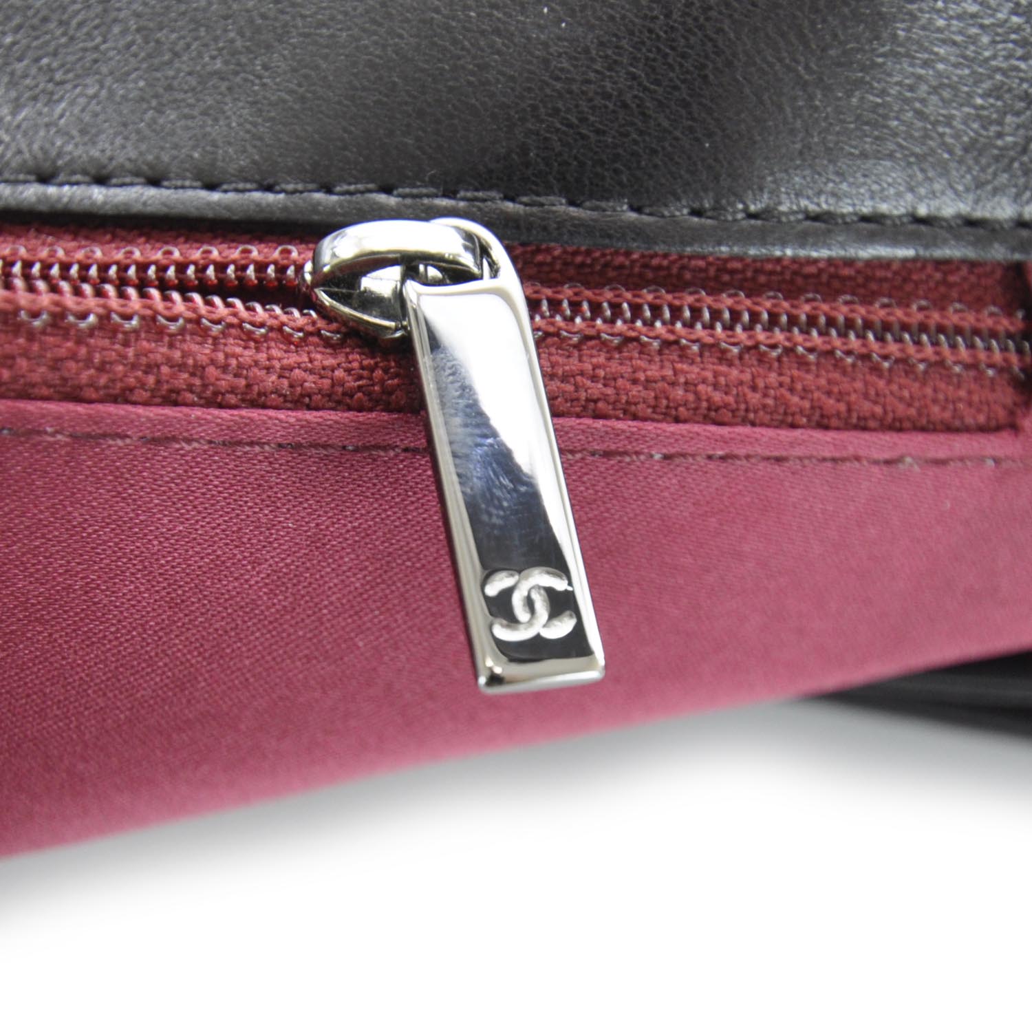 Chanel Lambskin Tweed Petals Flap Black 10 of 12