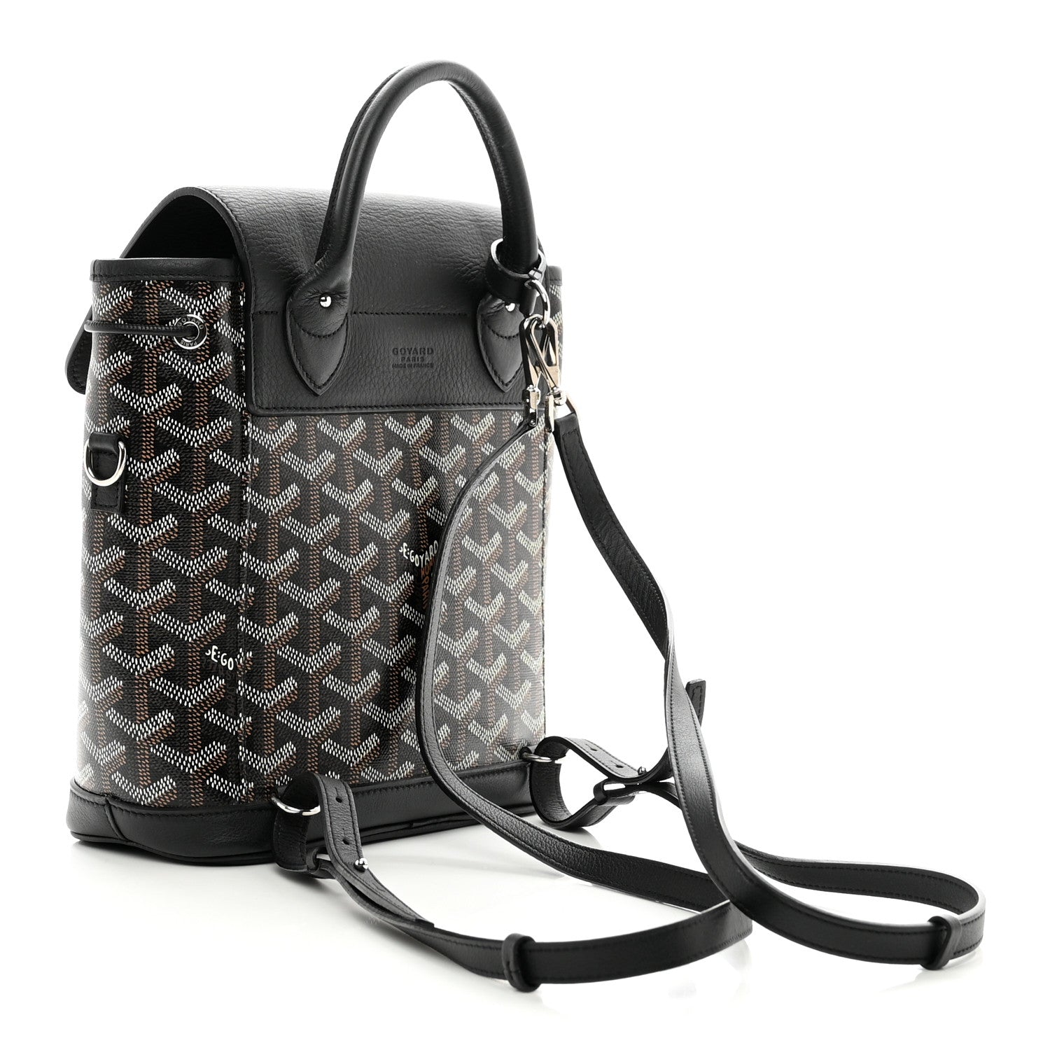 Goyard Goyardine Calfskin Mini Alpin Backpack Black 3 of 11