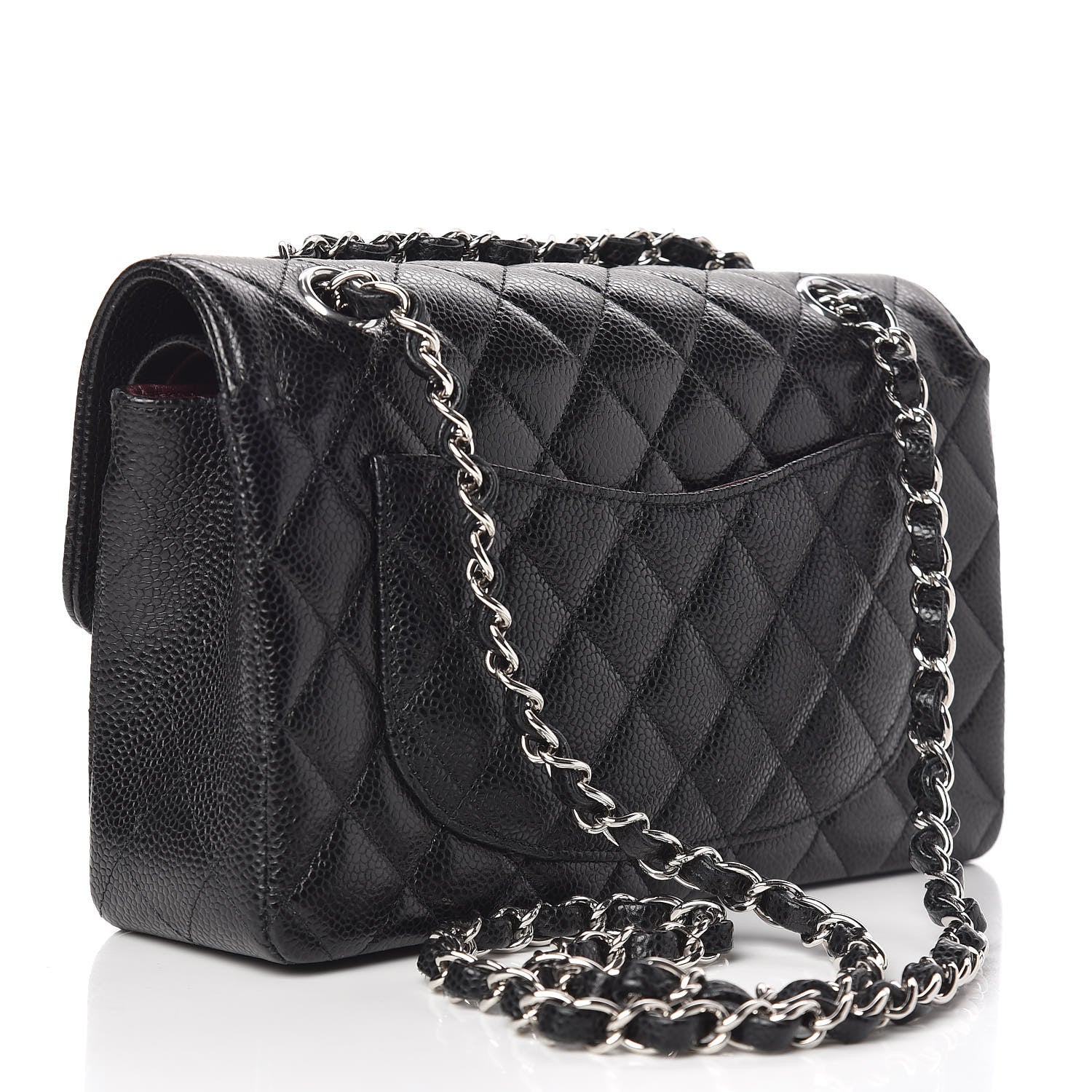 Chanel Caviar Quilted Small Double Flap Black 3 of 10