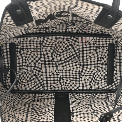 MCM Visetos Medium Liz Reversible Shopper Tote Black 9 of 24