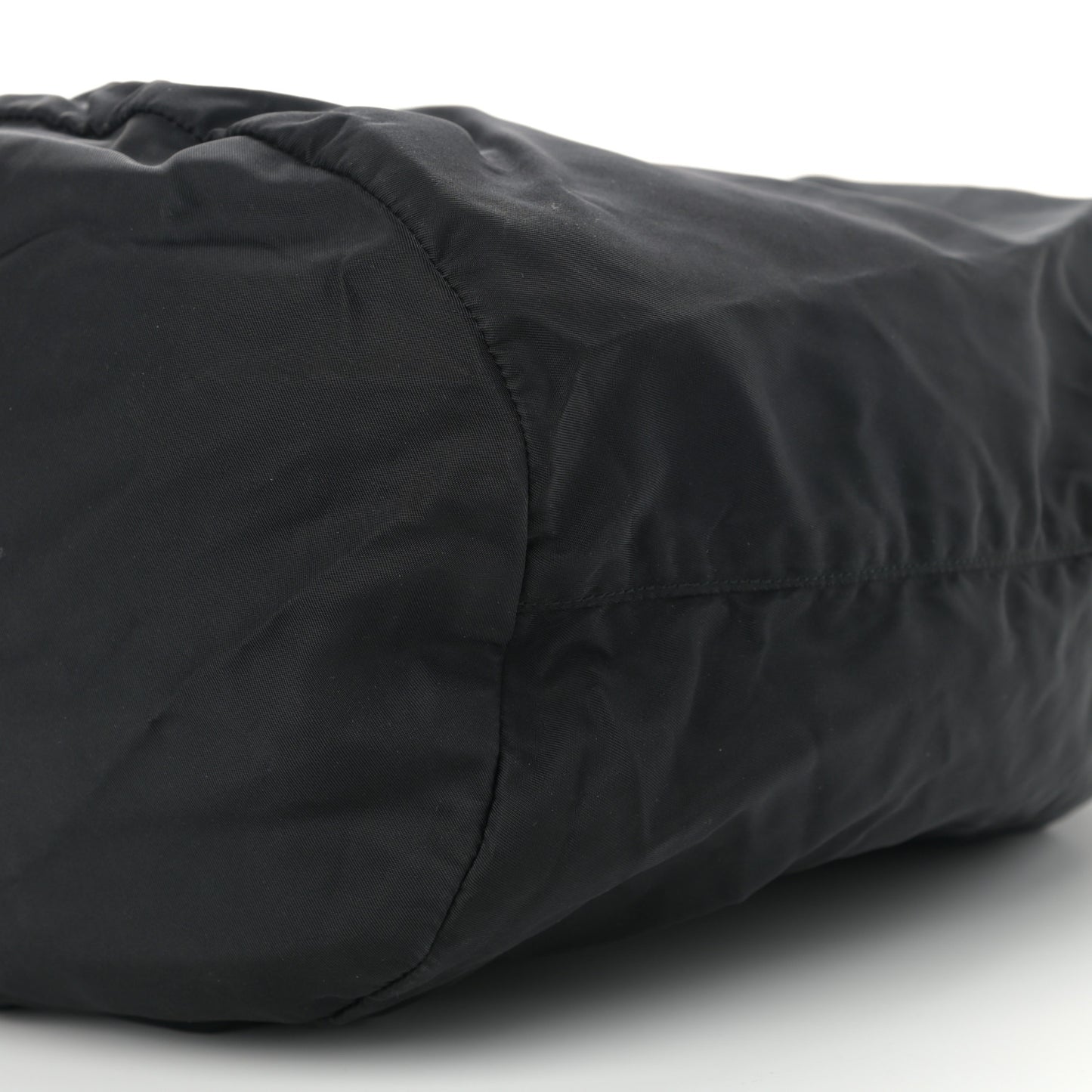 Nylon Vela Drawstring Pouch Black