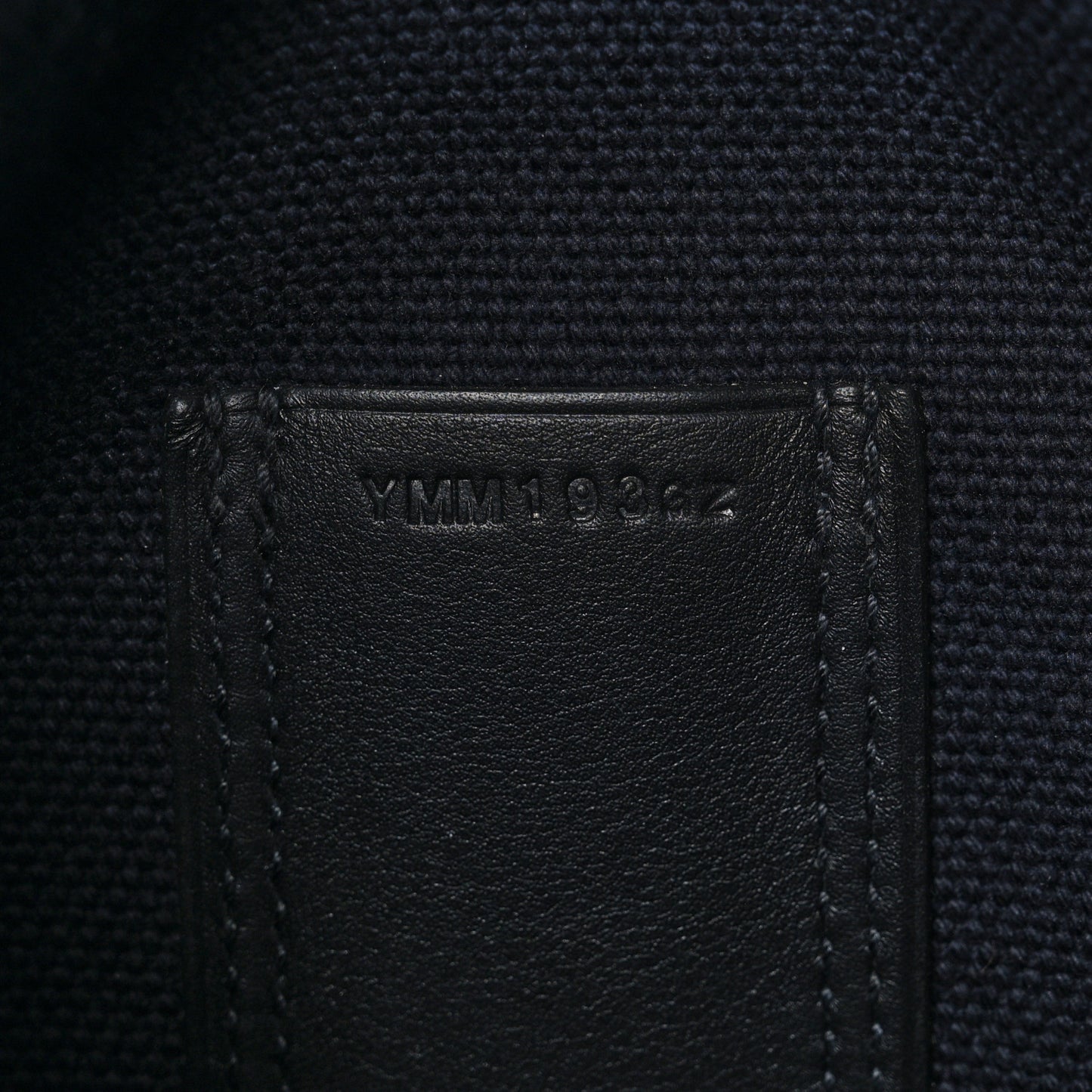 Goeland Toile Swift Cargo Birkin 35 Bleu Marine