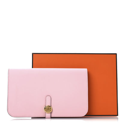Hermes Swift Dogon Duo Wallet Rose Sakura 11 of 11