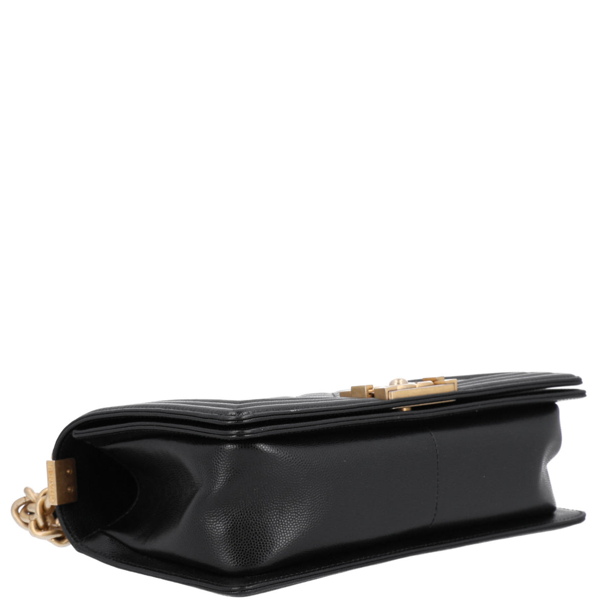 Chanel Caviar Quilted Medium Boy Flap Black 4 of 10