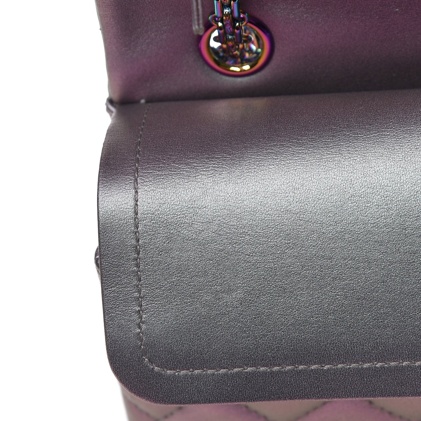 Iridescent Lambskin Quilted 2.55 Reissue 226 Flap Light Purple