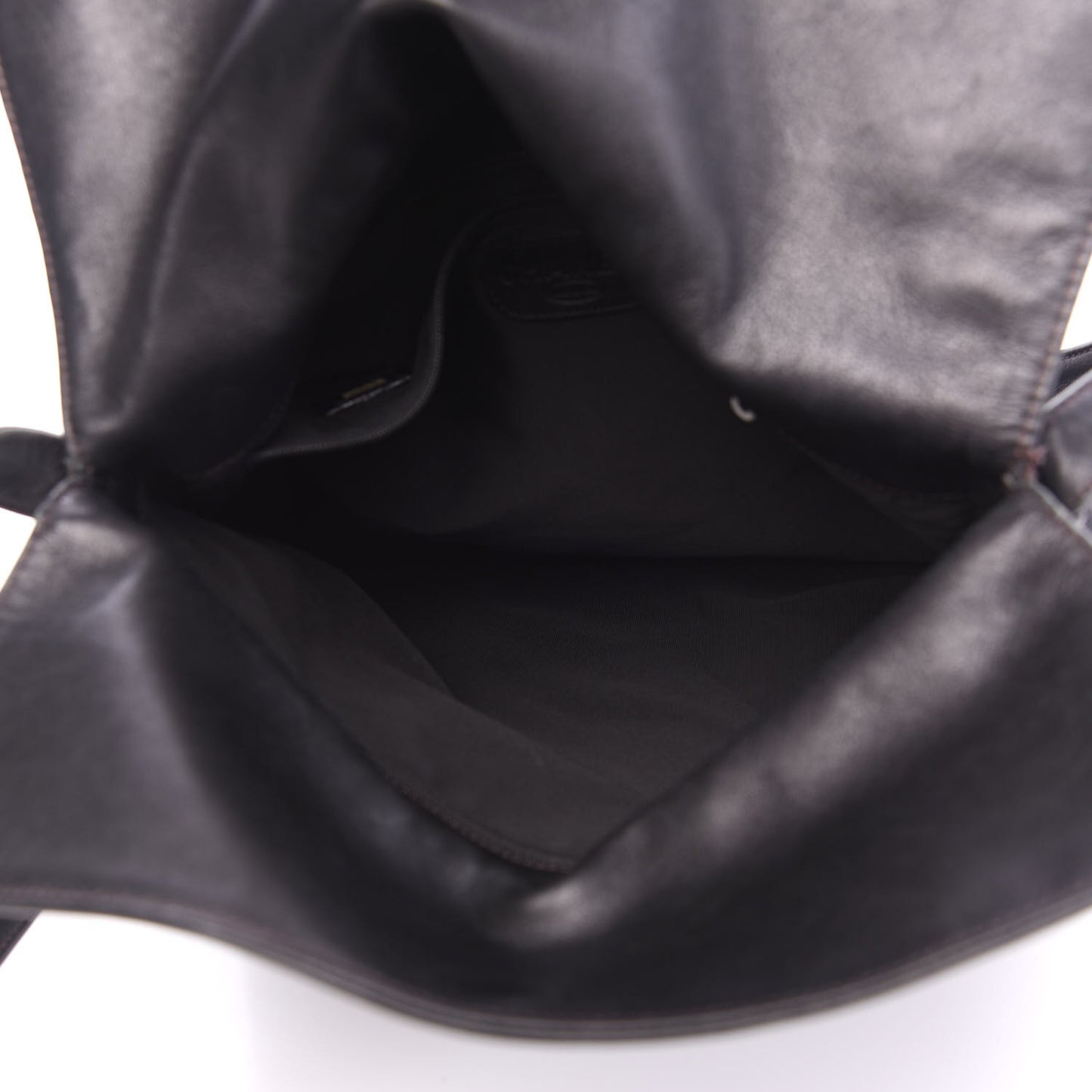 Lambskin CC Messenger Dark Brown